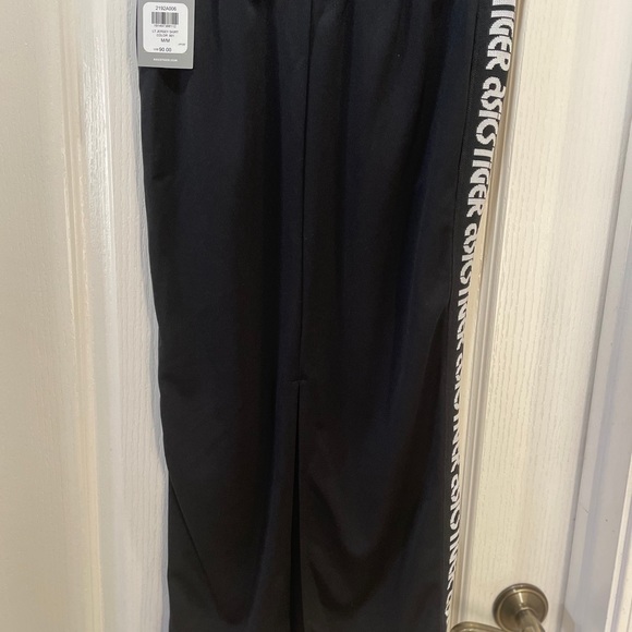 Asics Tiger long black skirt with white letters M - Picture 7 of 9